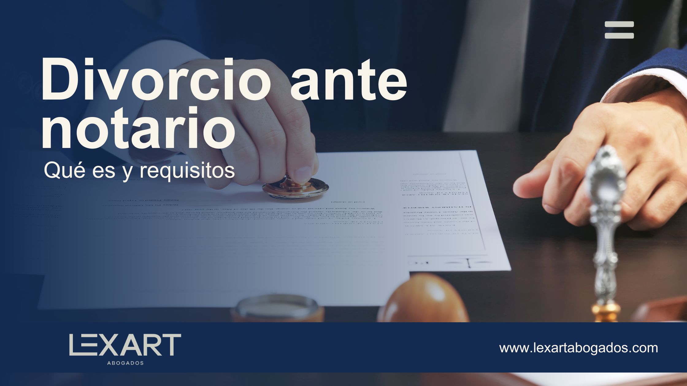 divorcio ante notario